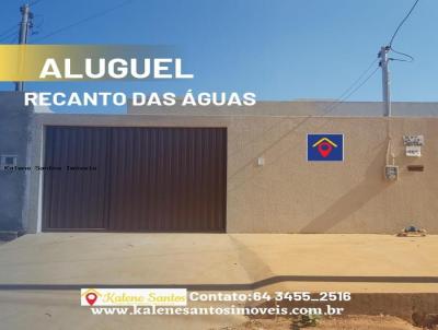Casa para Locação, em Caldas Novas, bairro Recanto das Águas, 2 dormitórios, 1 banheiro, 1 suíte, 1 vaga
